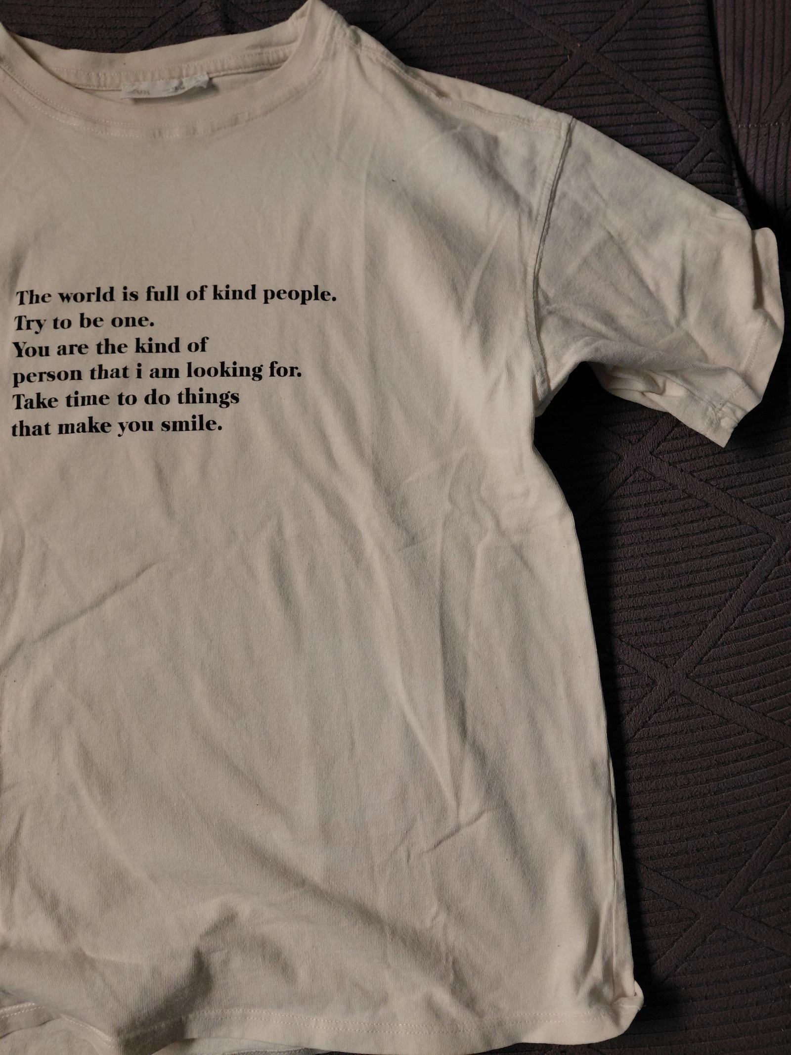 Zara tekst T-shirt – photo 4